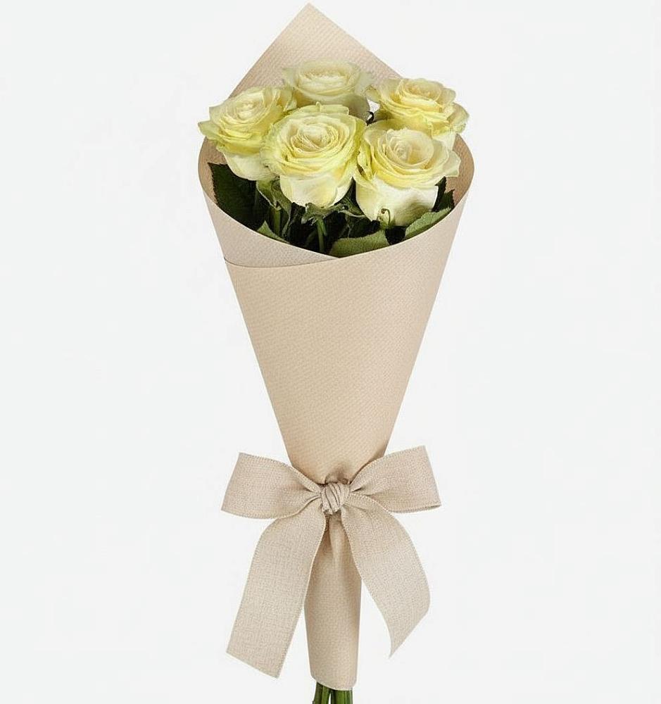 Букет белые крылья в Красной Поляне Кировской области Букет цветов из: Розы в Красной Поляне Кировской области