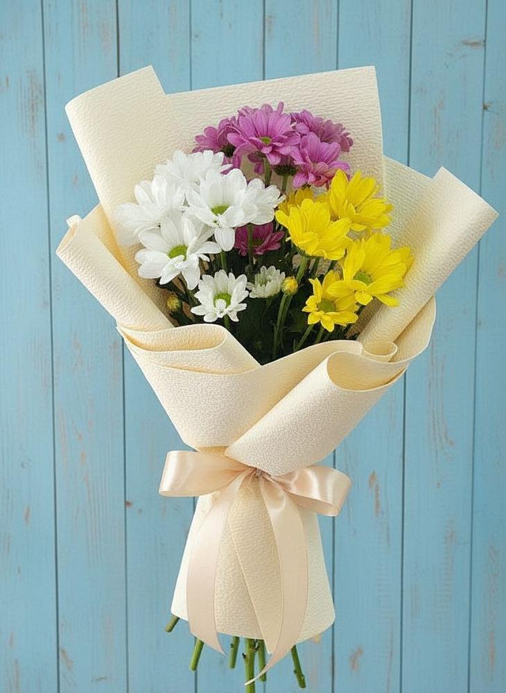 Букет школьные годы в Красной Поляне Кировской области Букет цветов из: Хризантемы в Красной Поляне Кировской области